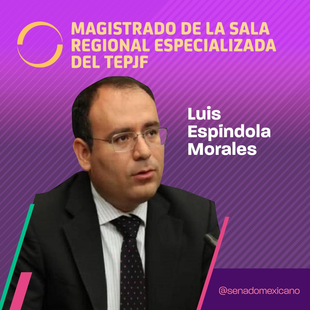 Luis Espinosa Morales, Magistrado de la Sala Regional Especializada de